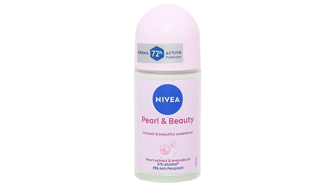 Lăn khử mùi Nivea pearl & beauty dưỡng da sáng mịn chai 50ml - 